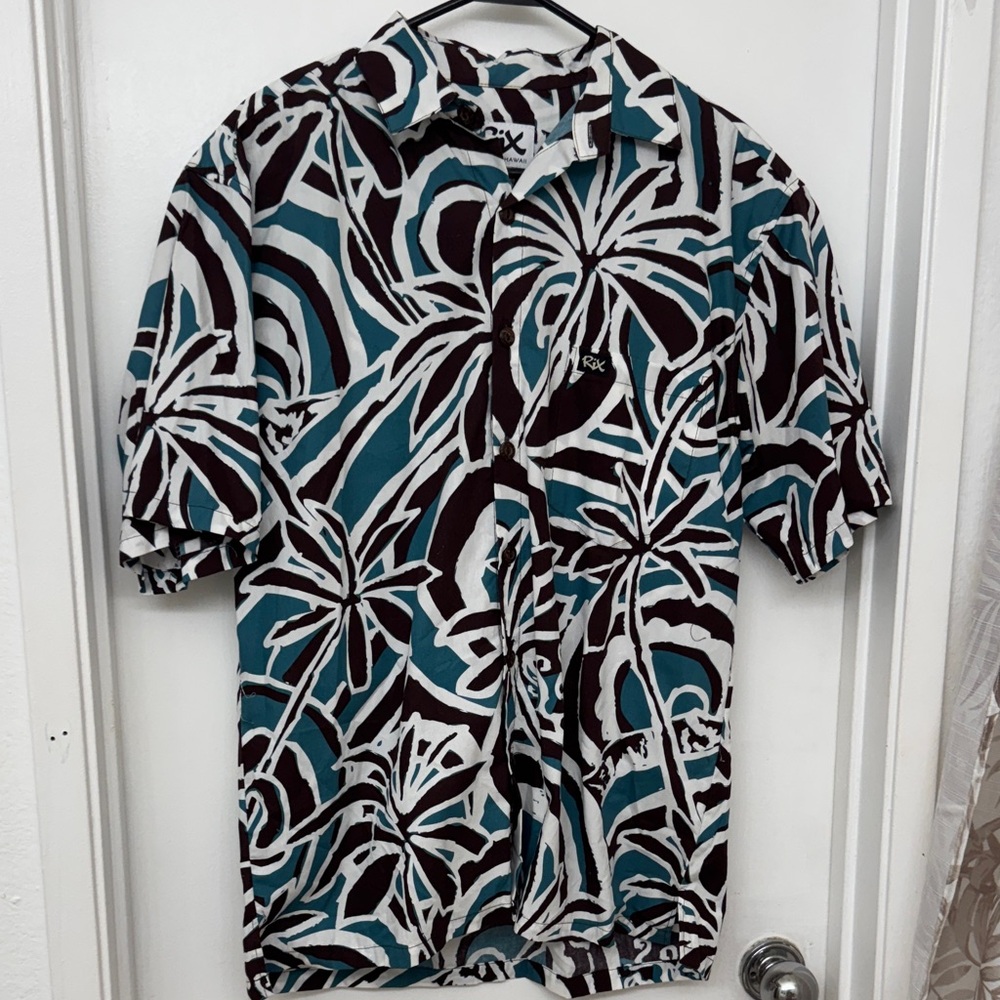 Men's Abstract Patterned Shirt
